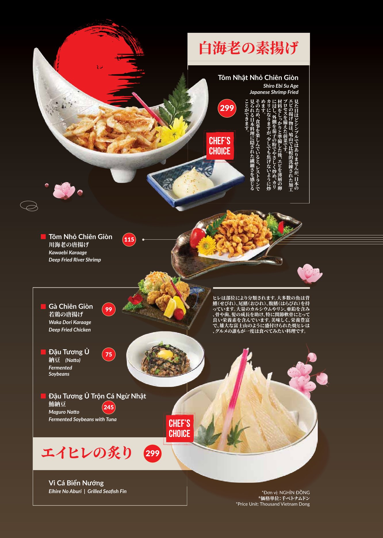 Menu Hatoyama - Hạ Long 8 