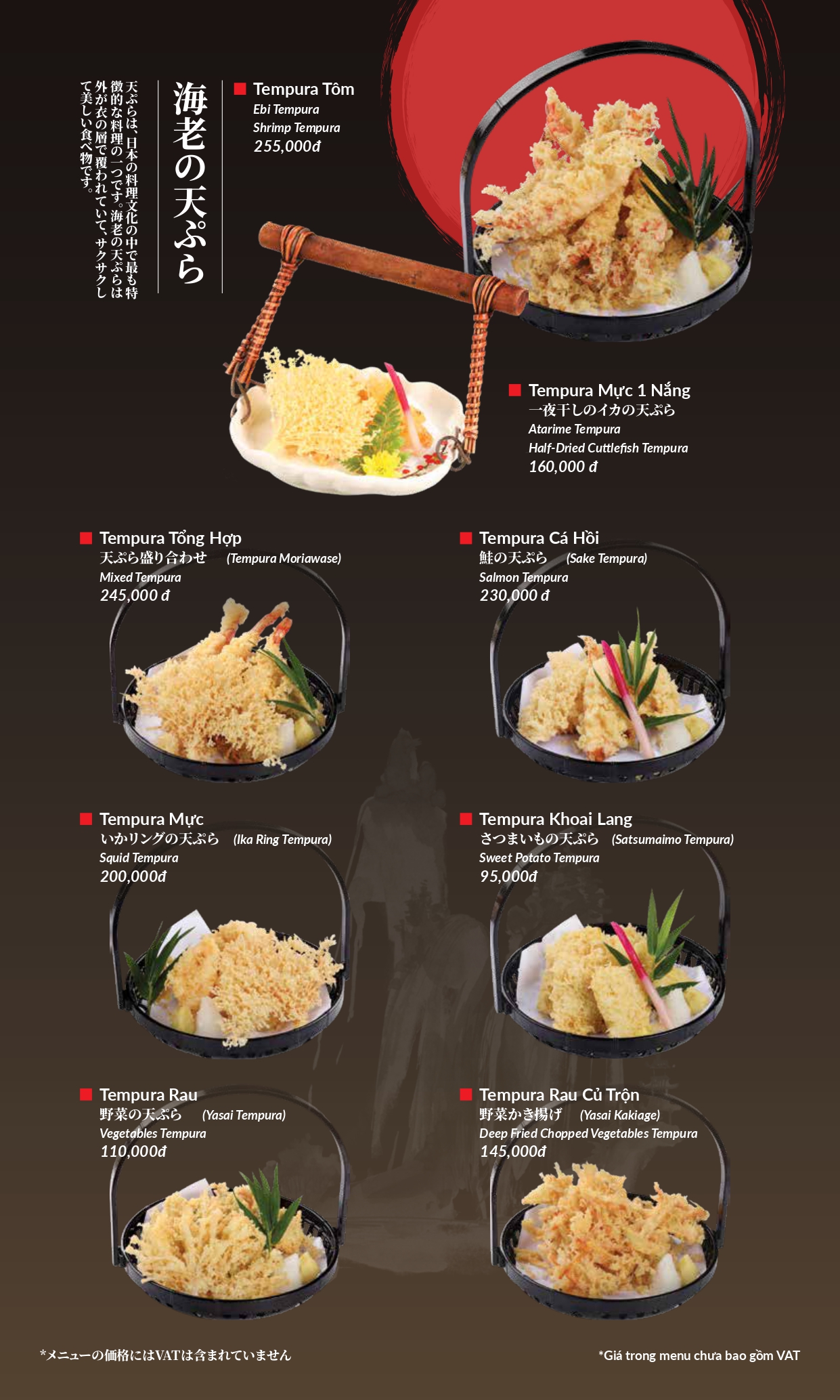 Menu Hatoyama - Vạn Phúc 37 