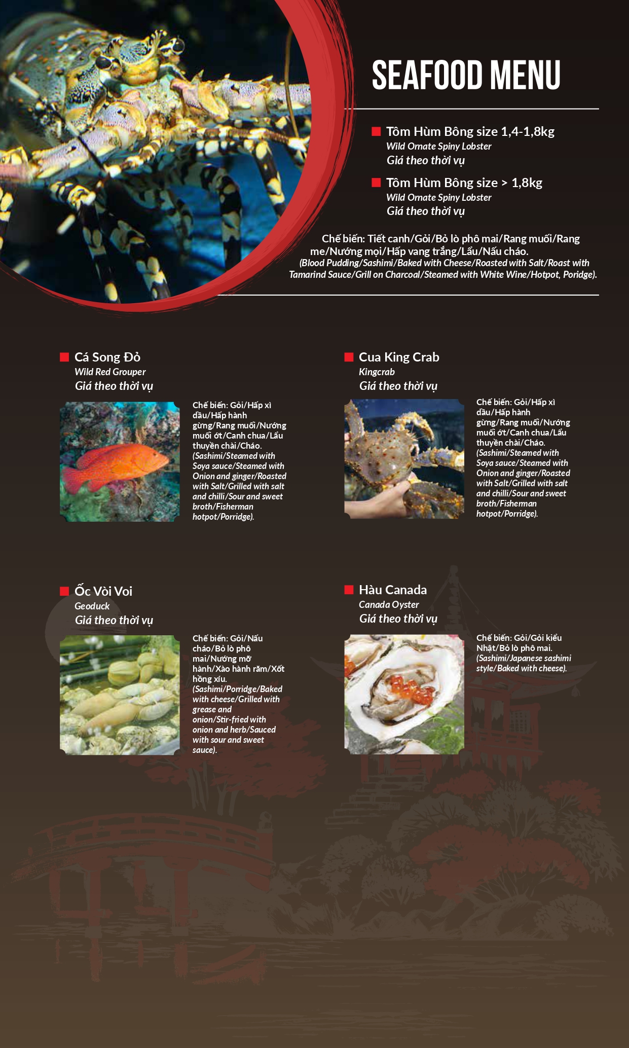 Menu Hatoyama - Vạn Phúc 51 