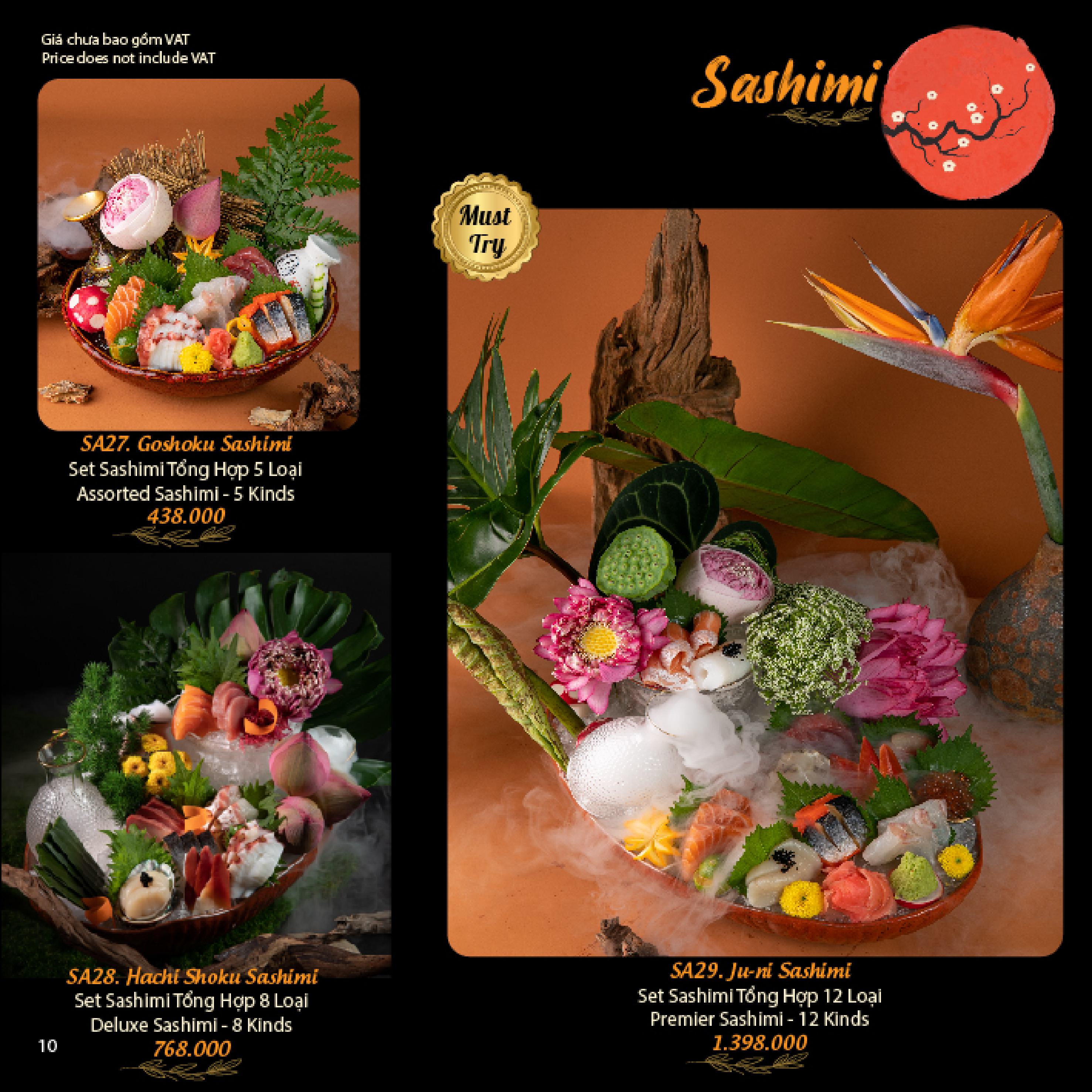 Menu Matsuri Japanese Restaurant - Landmark 81 9 