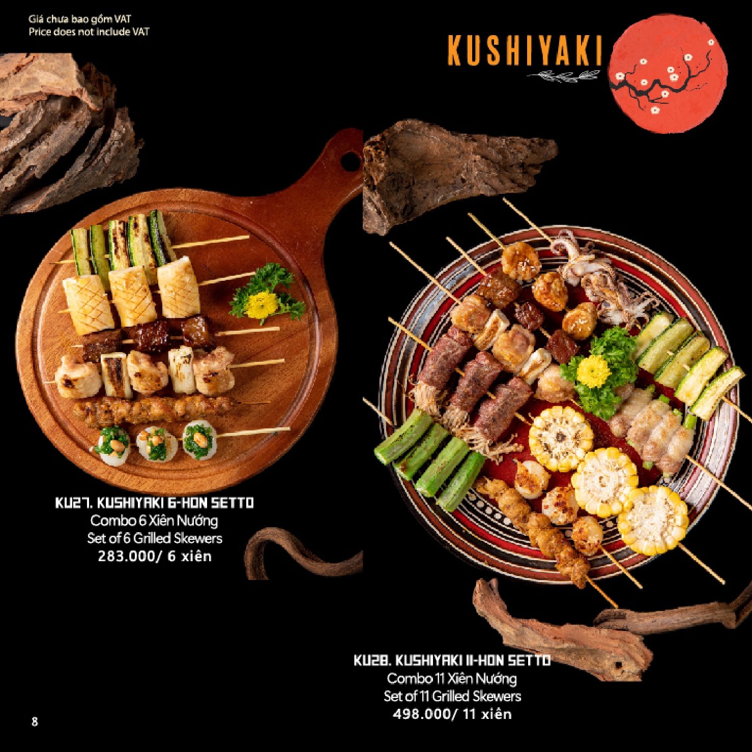 Menu Matsuri Modern Izakaya - Sala 8 