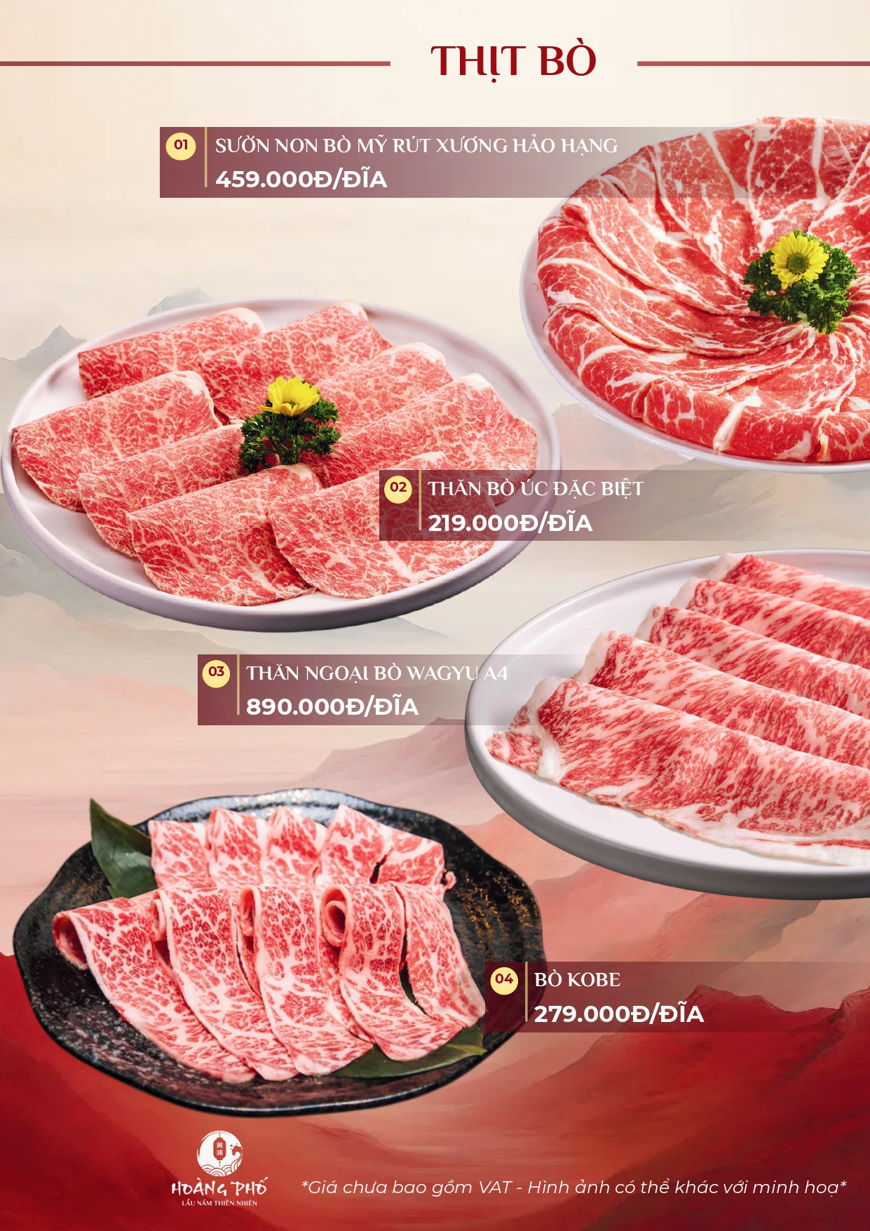 Menu Lẩu Nấm Hoàng Phố - 34 Nguyễn Thị Định 9 