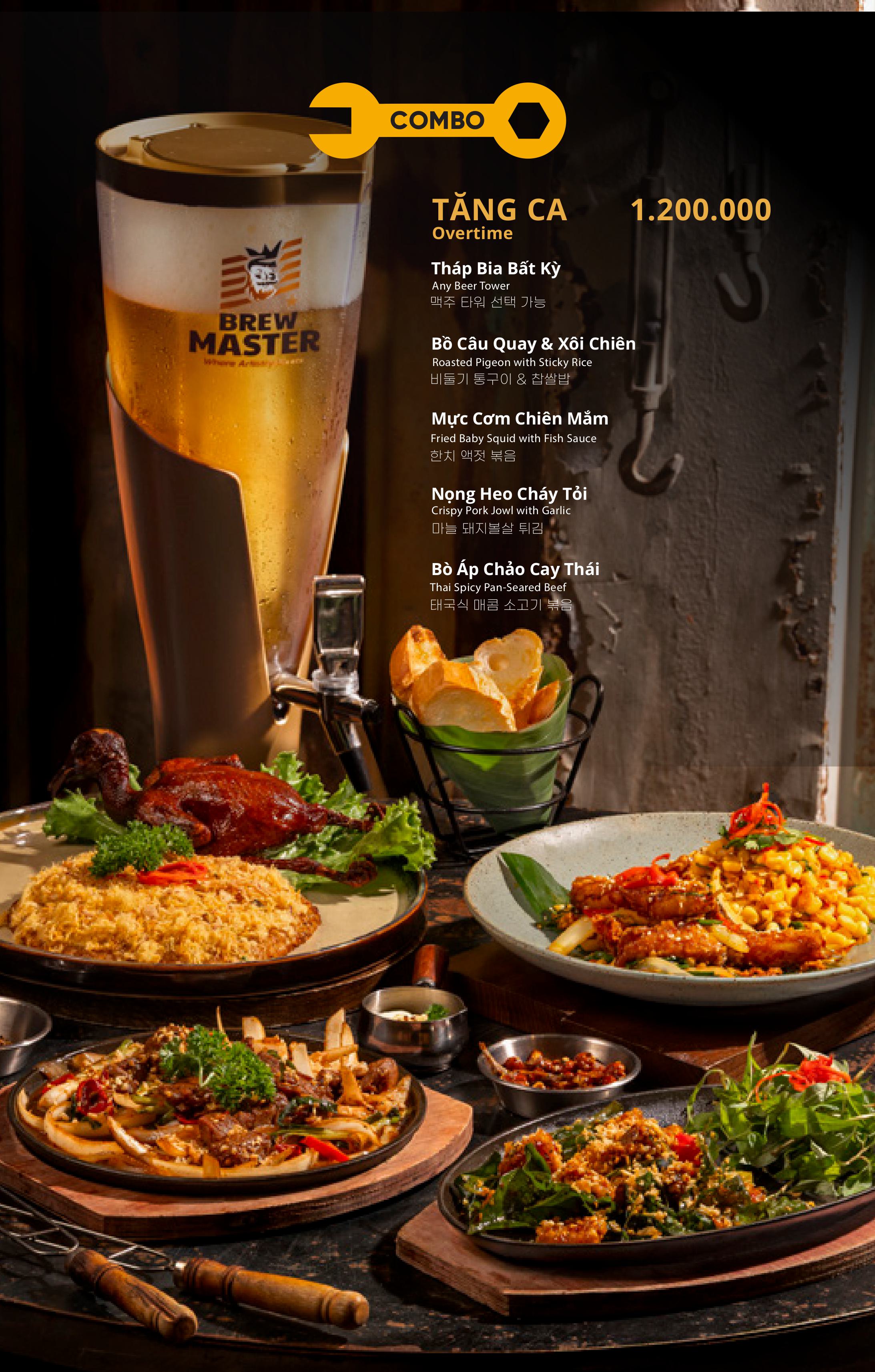 Menu Xà Gồ Thép - Xưởng Bia - Võ Văn Kiệt 3 