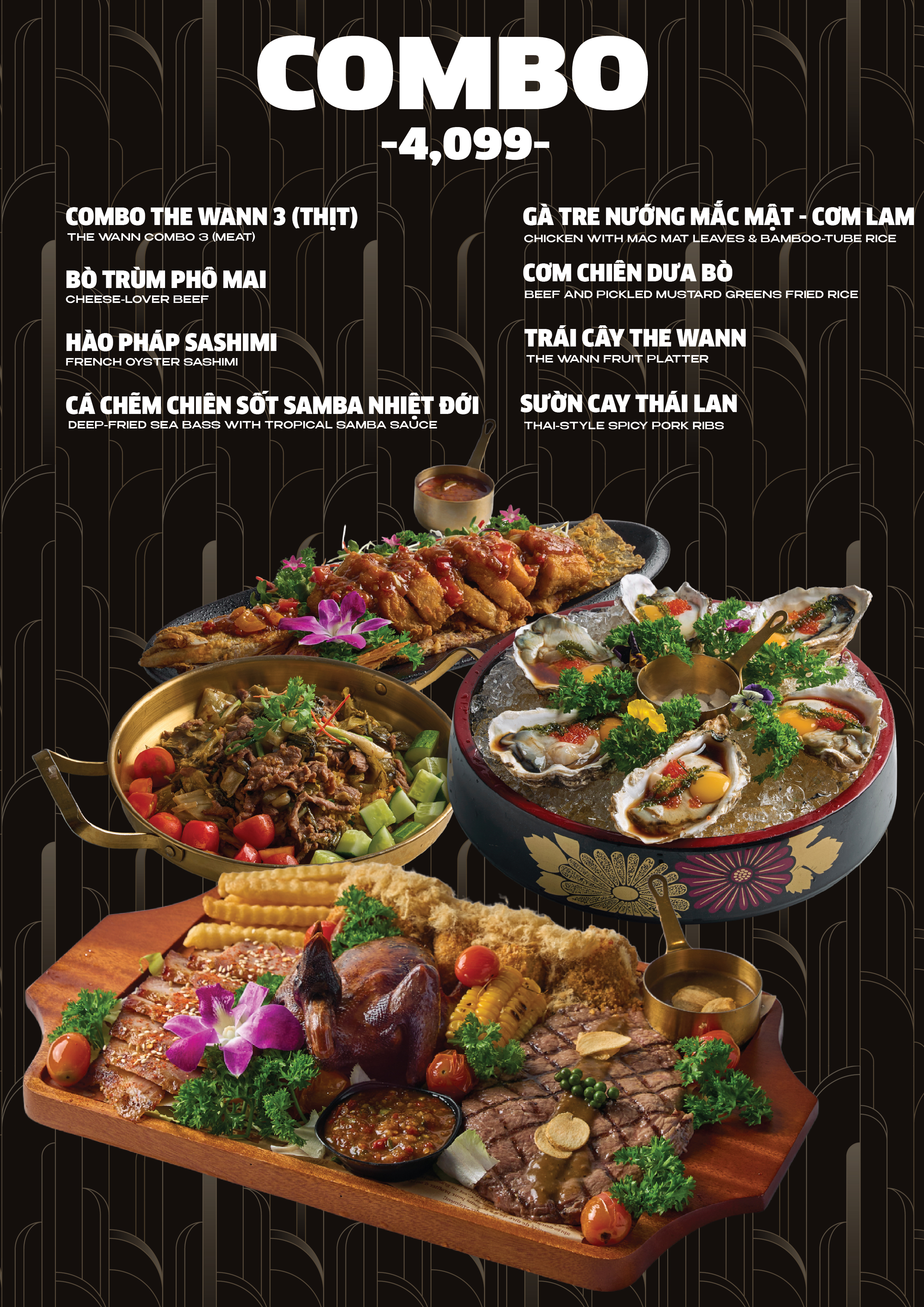 Menu The Wann - Nam Kỳ Khởi Nghĩa 2 