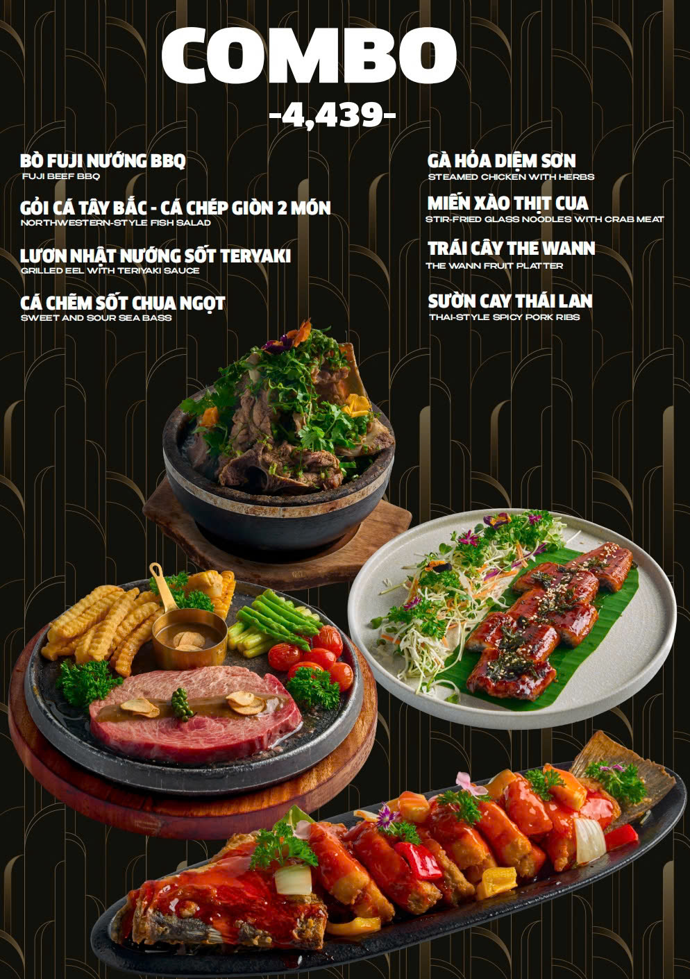 Menu The Wann - Nam Kỳ Khởi Nghĩa 3 