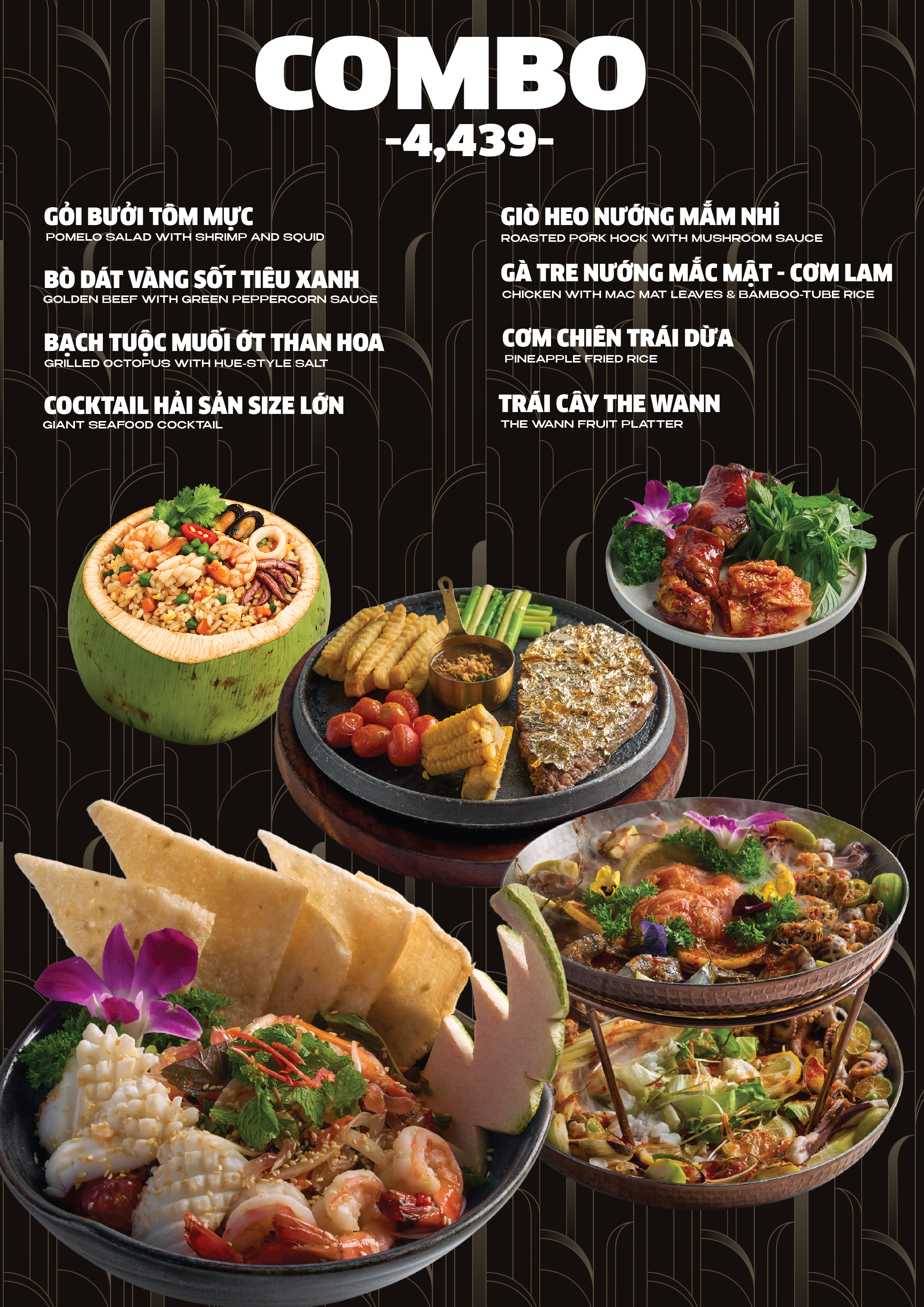 Menu The Wann - Nam Kỳ Khởi Nghĩa 4 
