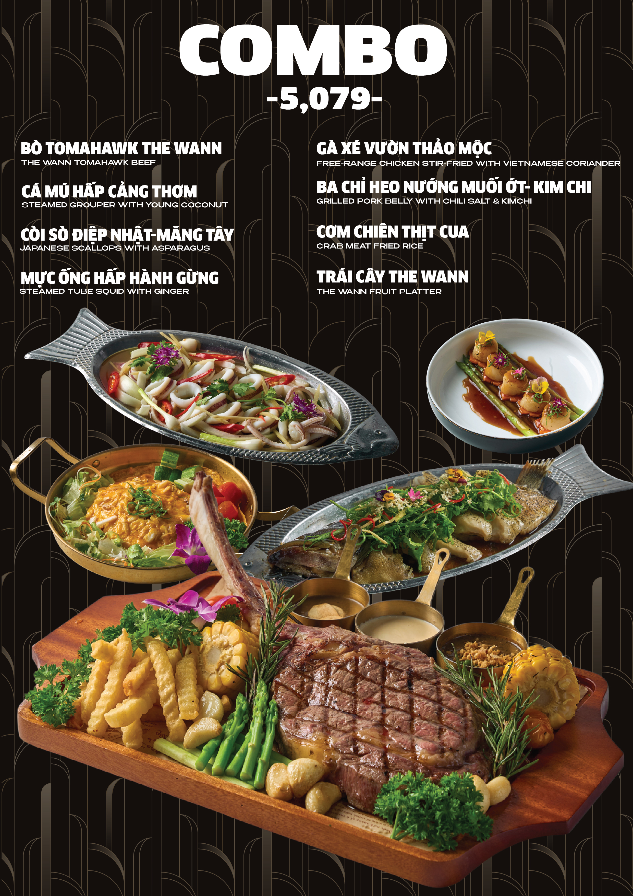 Menu The Wann - Nam Kỳ Khởi Nghĩa 6 