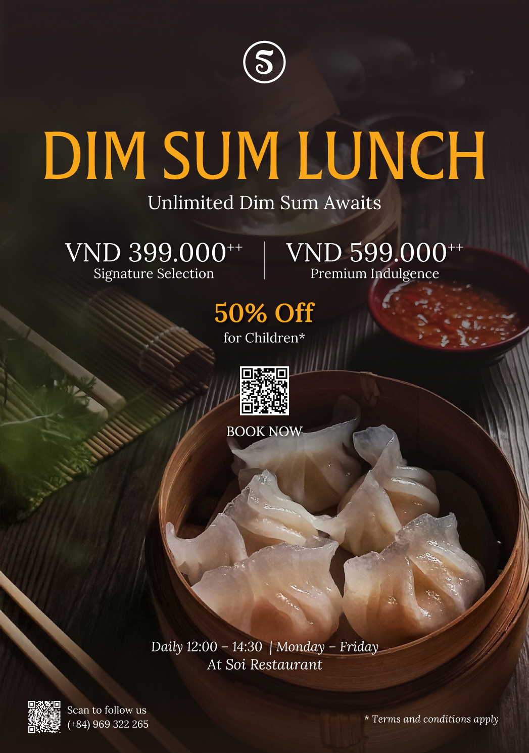 Menu Nhà hàng SOI - Dusit Le Palais Tu Hoa - Âu Cơ 2 