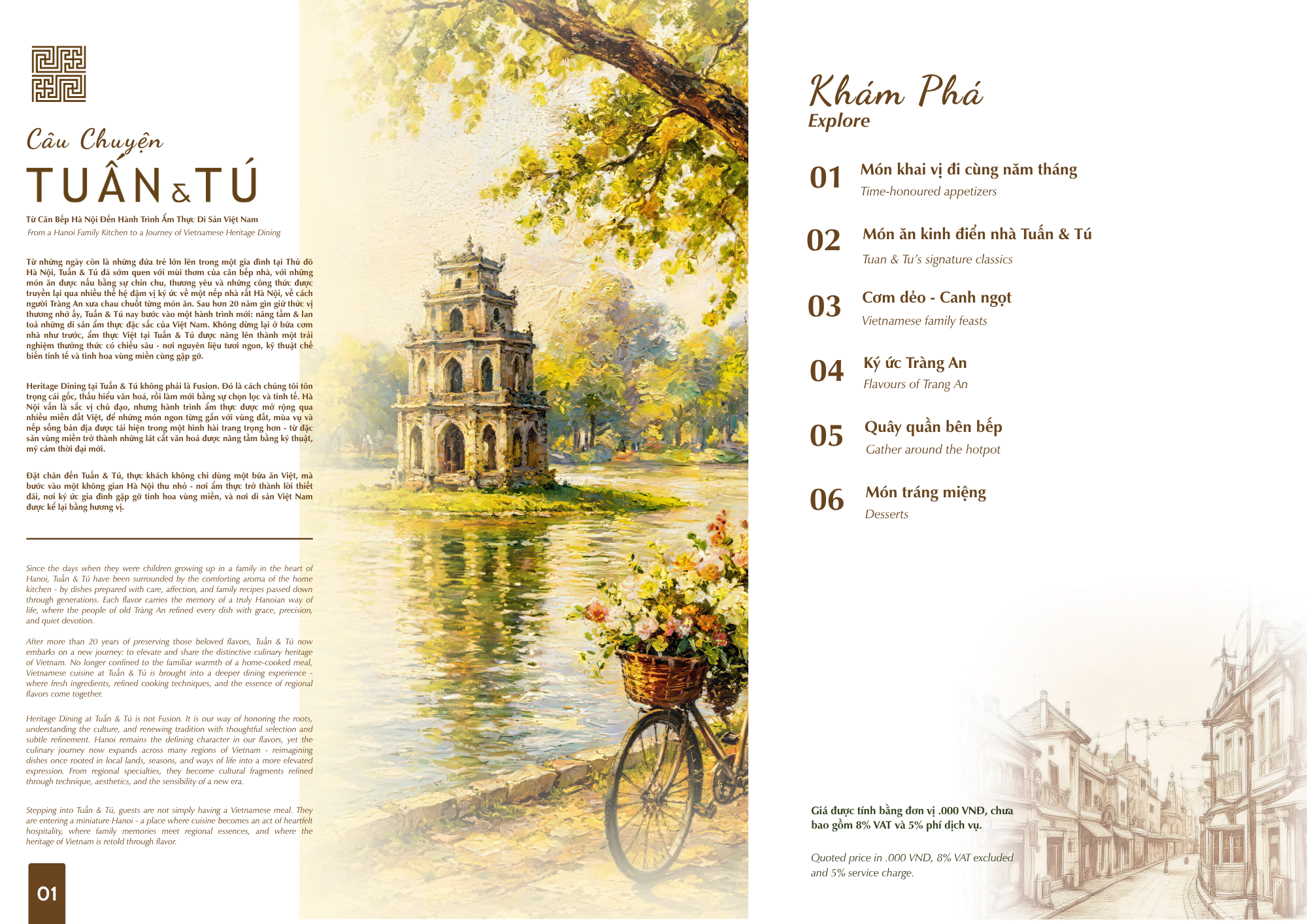 Menu Nhà hàng Tuấn Tú - Lý Văn Phức 2