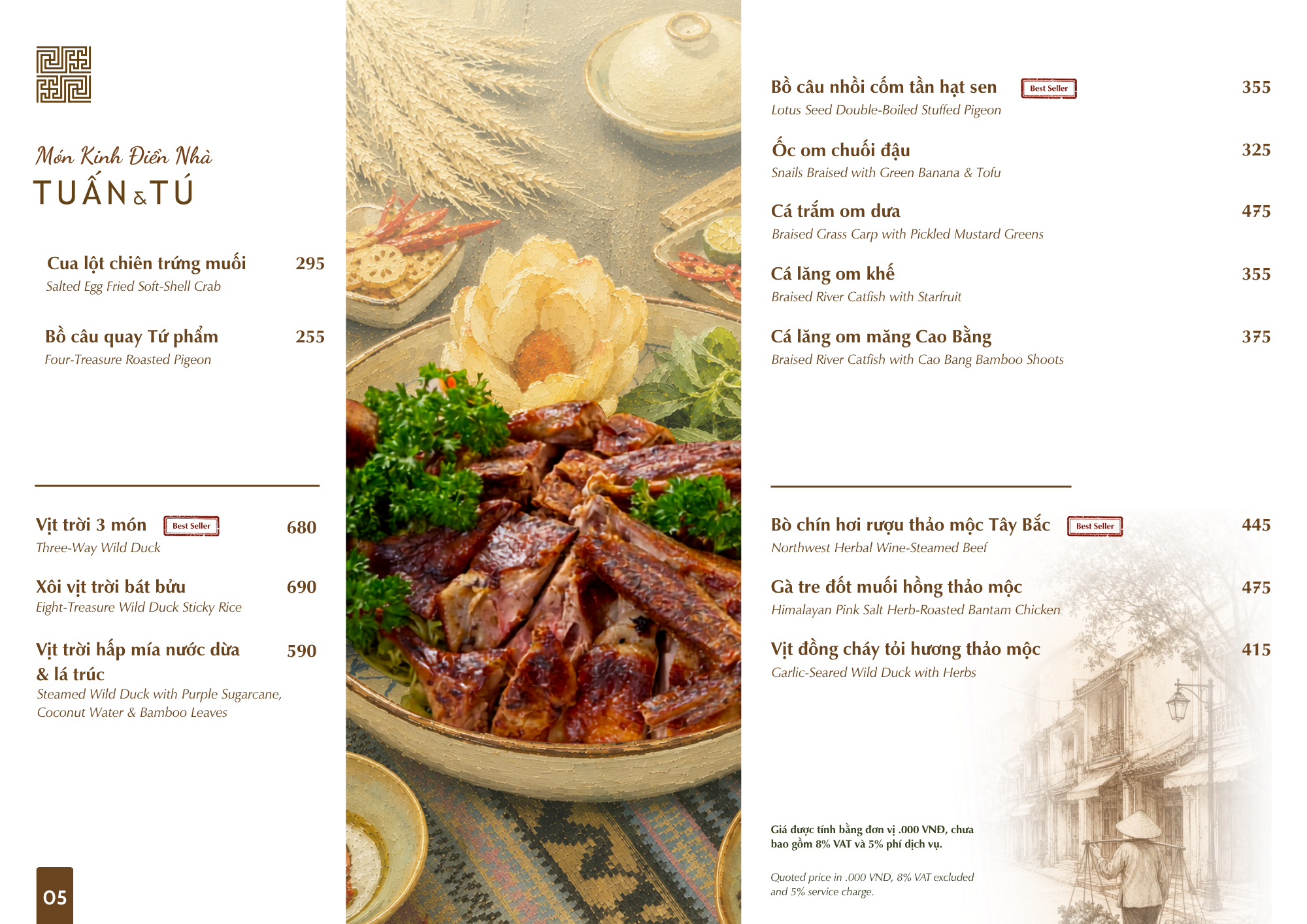 Menu Nhà hàng Tuấn Tú - Lý Văn Phức 6