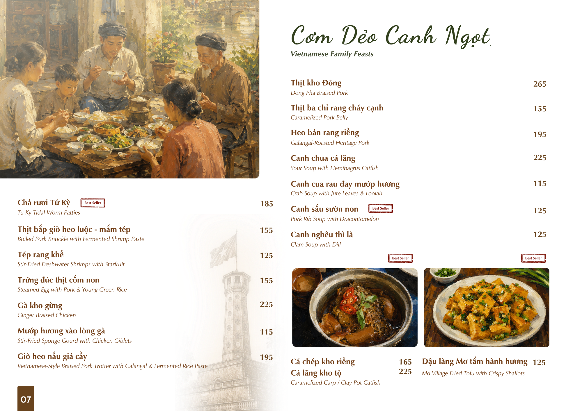 Menu Nhà hàng Tuấn Tú - Lý Văn Phức 8