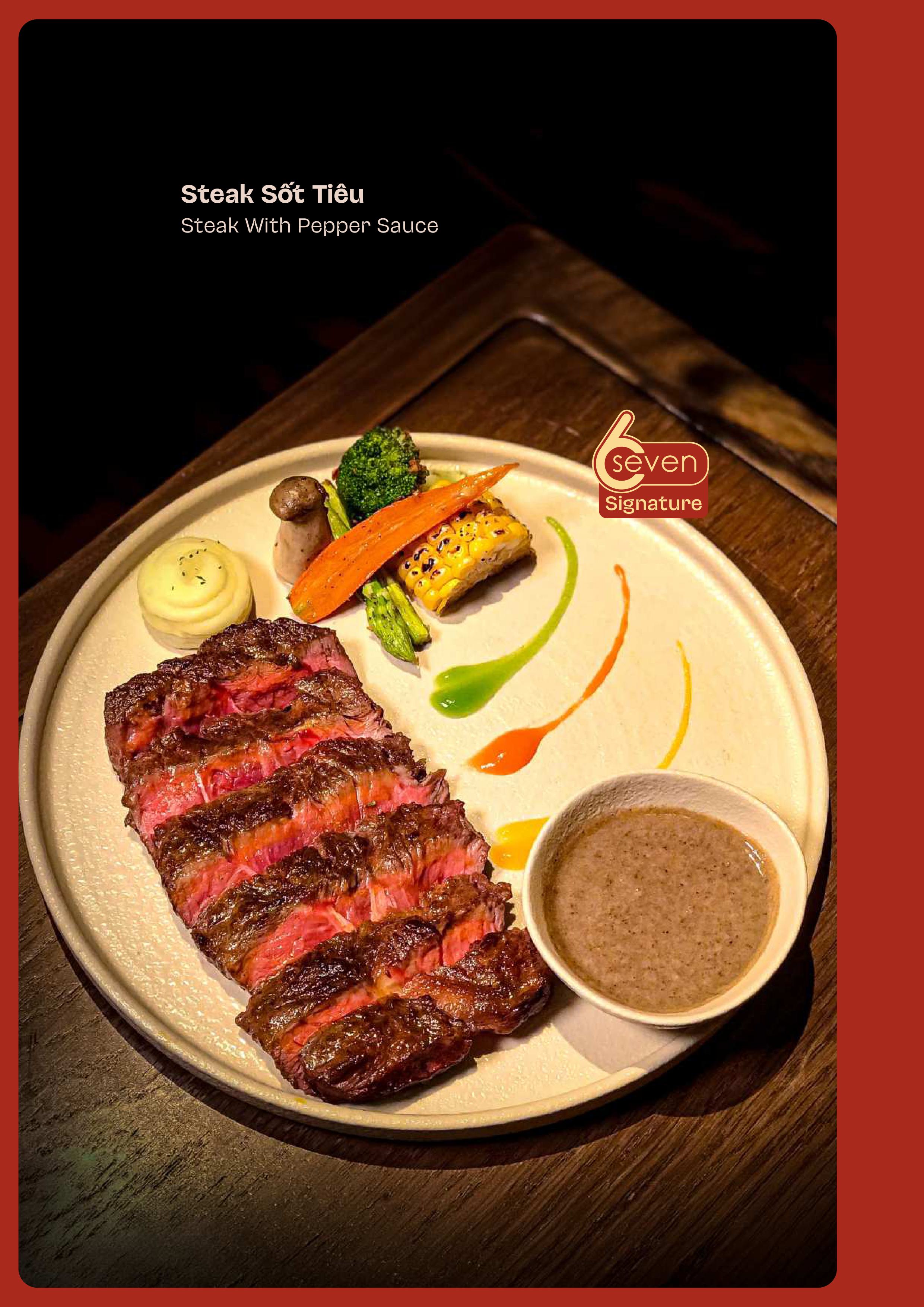 Menu 6Seven Restaurant - Đường số 23 7 