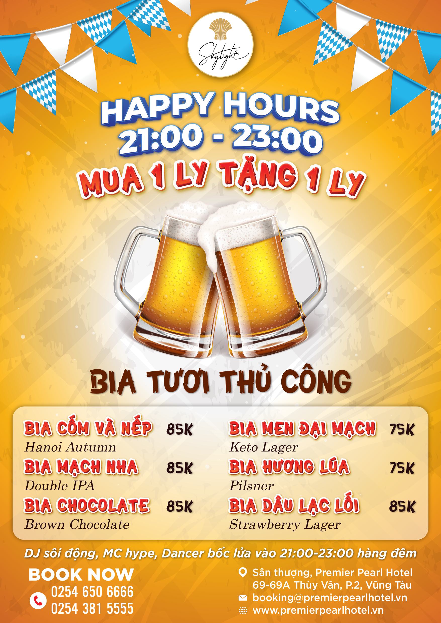 Menu Premier Pearl Rooftop - Thùy Vân 7