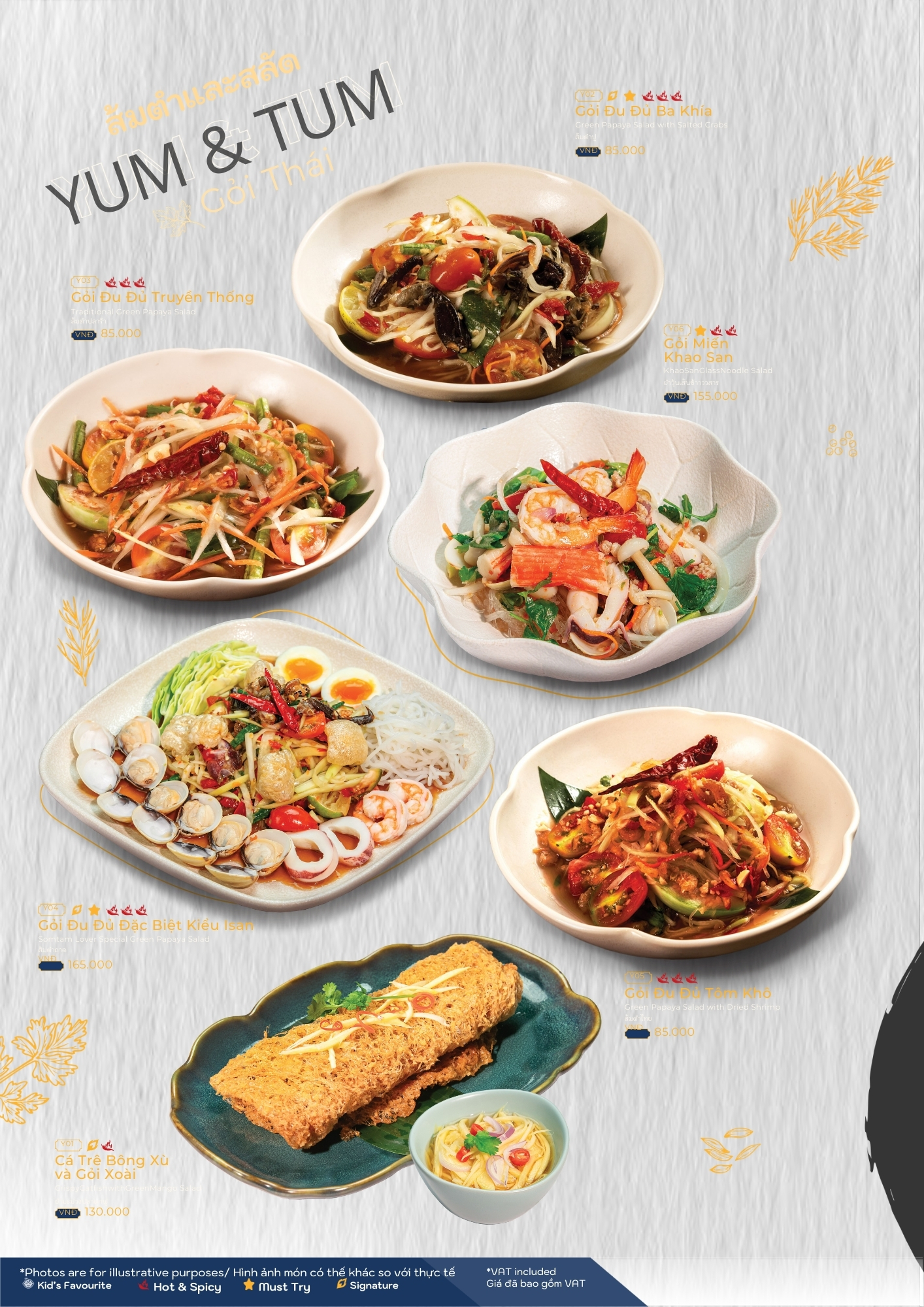 Menu Thai Market - Sư Vạn Hạnh 6