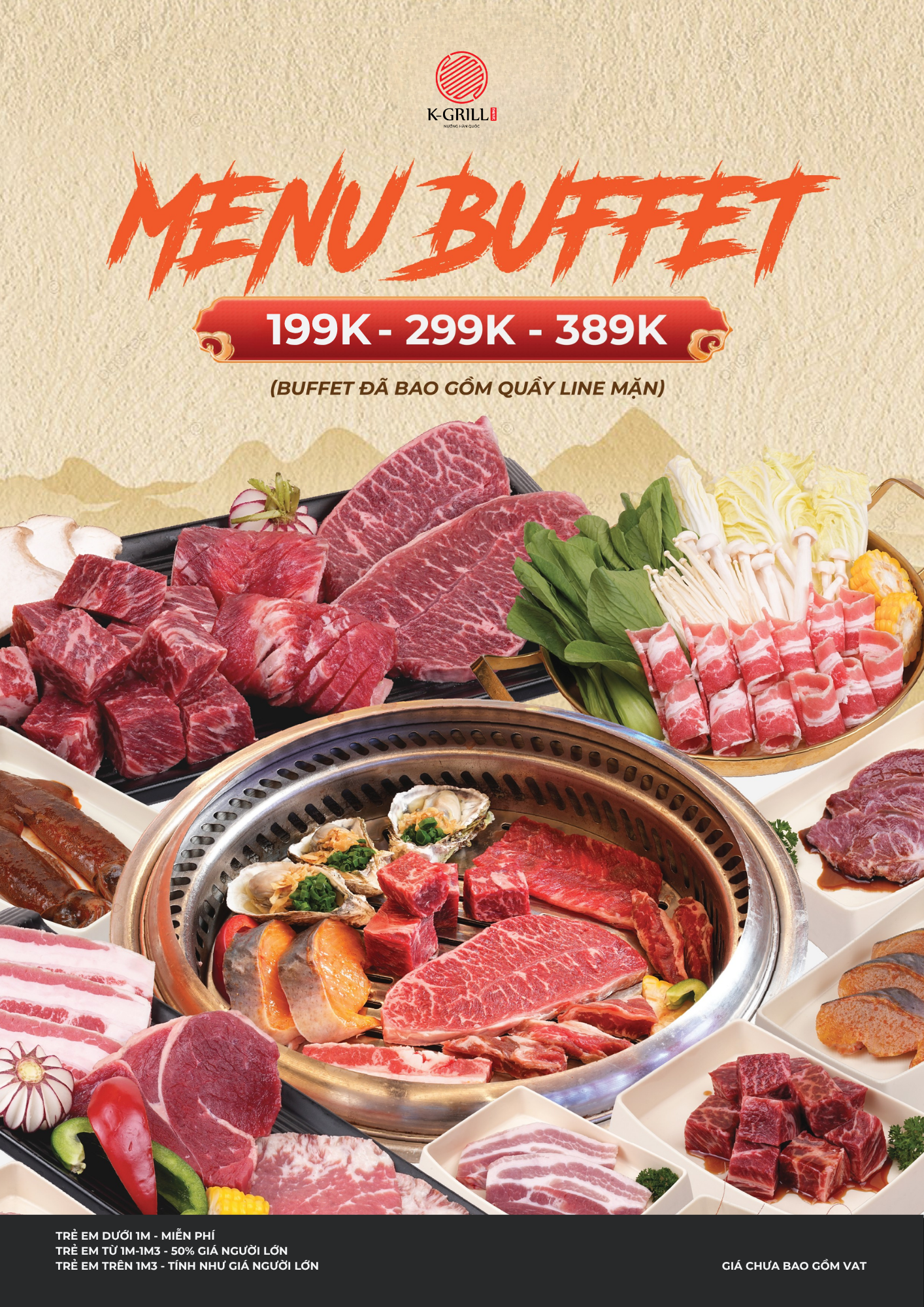 Menu K-Grill - Nướng Hàn Quốc - Võ Chí Công 1 