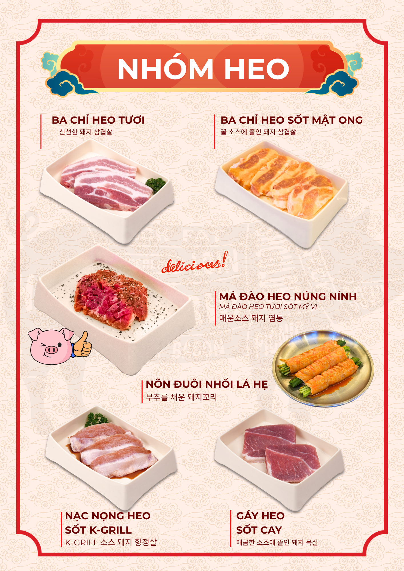Menu K-Grill - Nướng Hàn Quốc - Võ Chí Công 14 