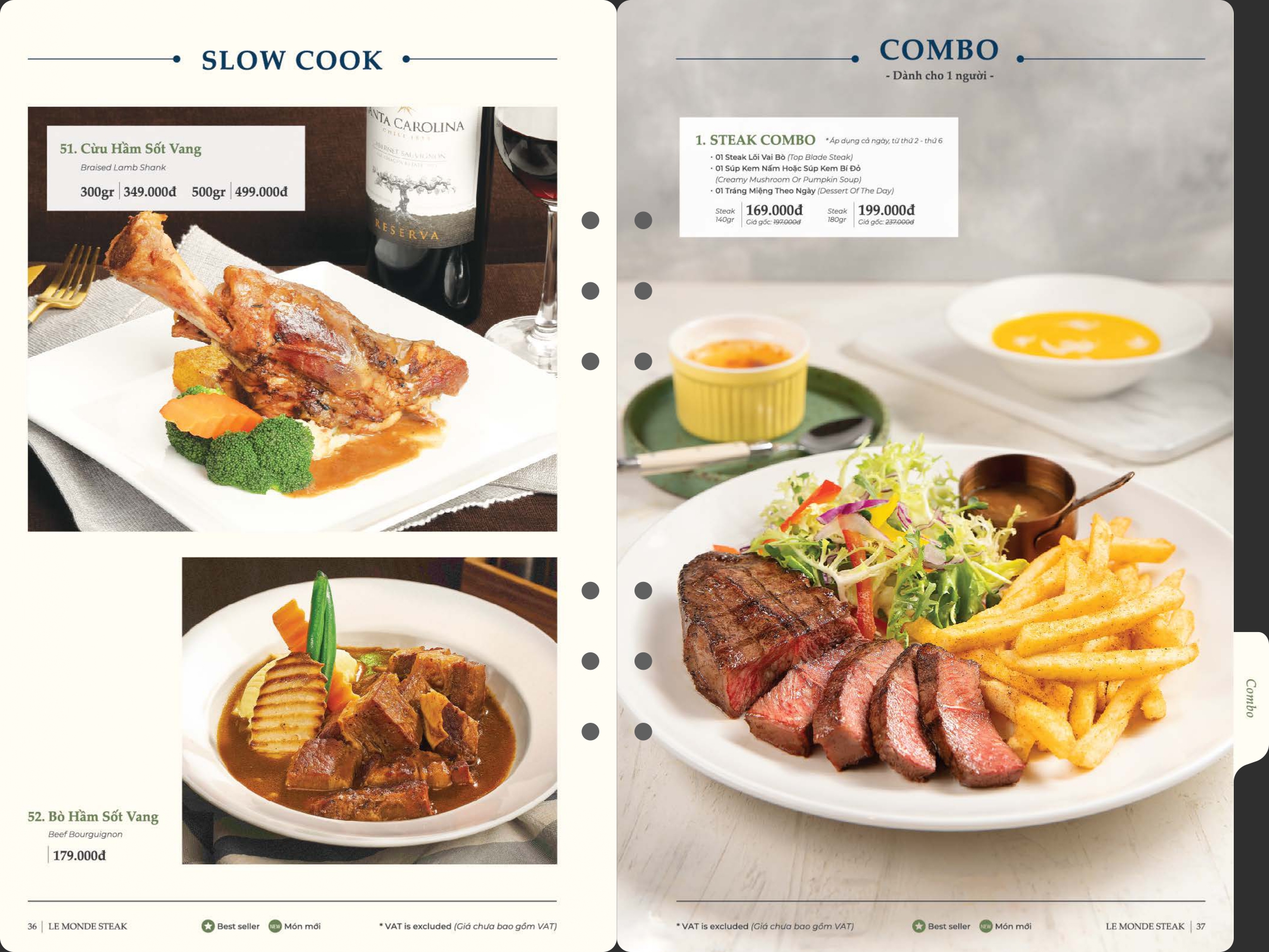 Le Monde Steak Royal City | Menu & Ưu đãi mới nhất