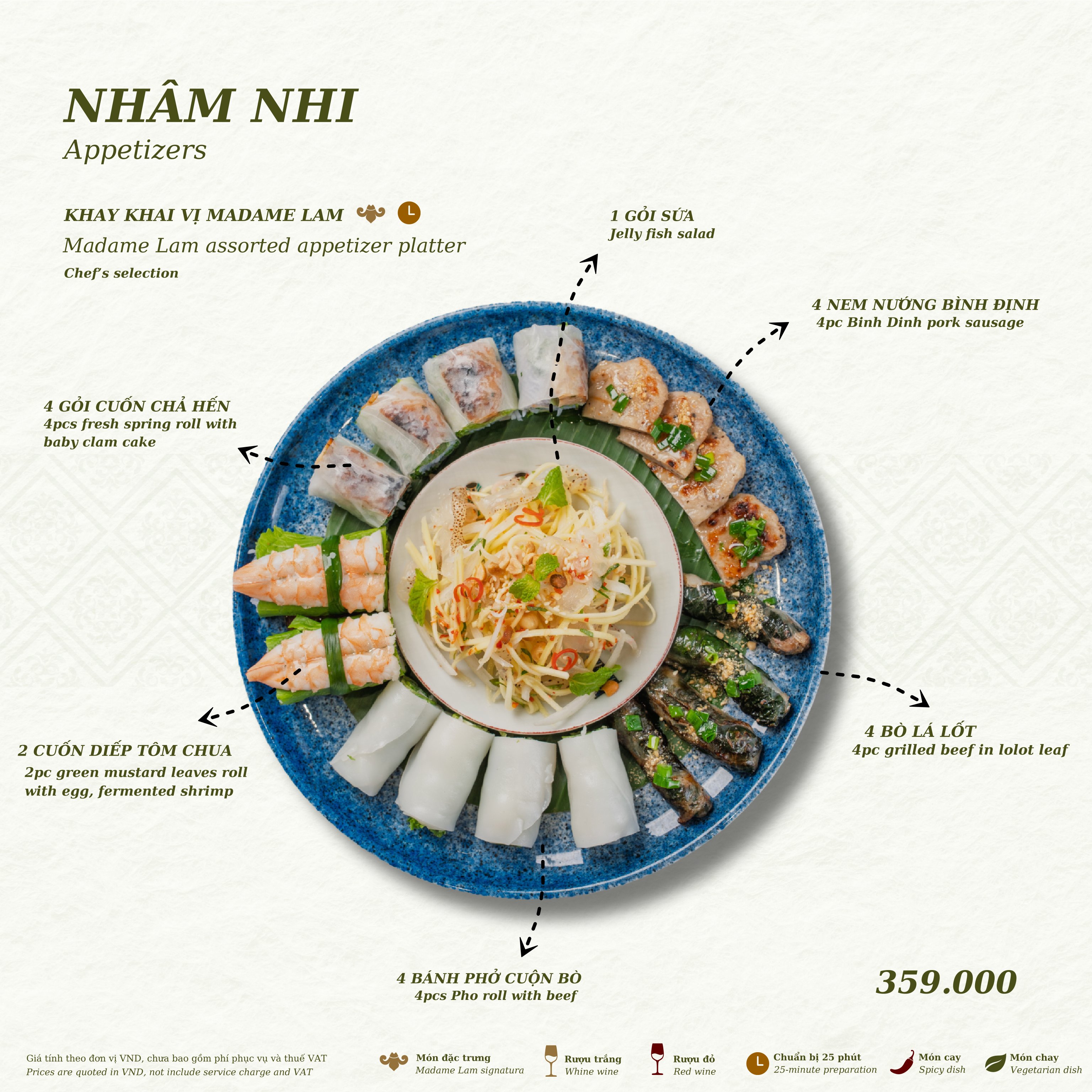 Menu Madame Lam - Trần Ngọc Diện 6
