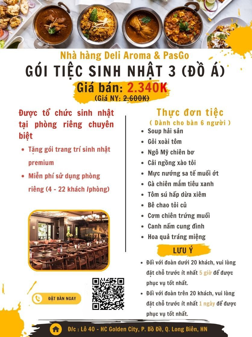 Menu Deli Aroma - Golden City 3 