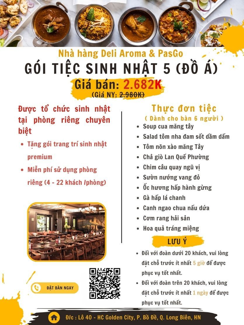 Menu Deli Aroma - Golden City 5 