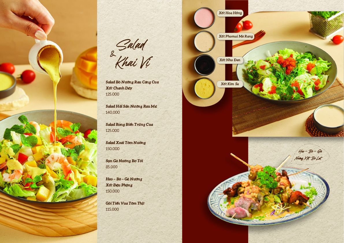 Menu MoGi King - Vua Lẩu Nướng - Lê Trọng Tấn 1 