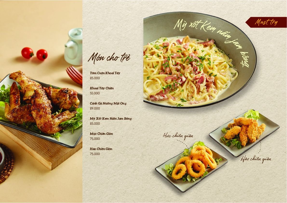 Menu MoGi King - Vua Lẩu Nướng - Lê Trọng Tấn 2 