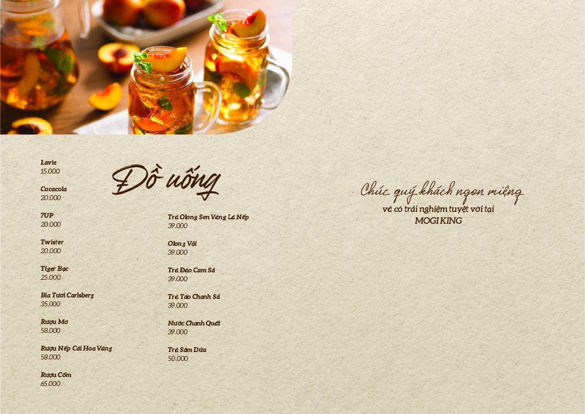 Menu MoGi King - Vua Lẩu Nướng - Lê Trọng Tấn 8 