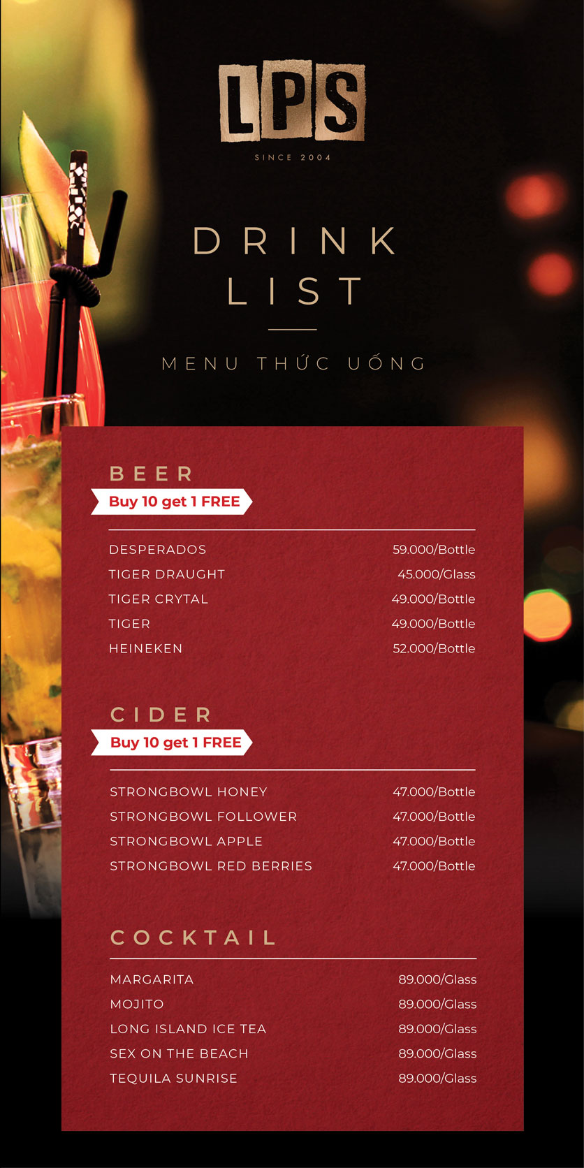 Menu LPS - Phạm Ngũ Lão 9