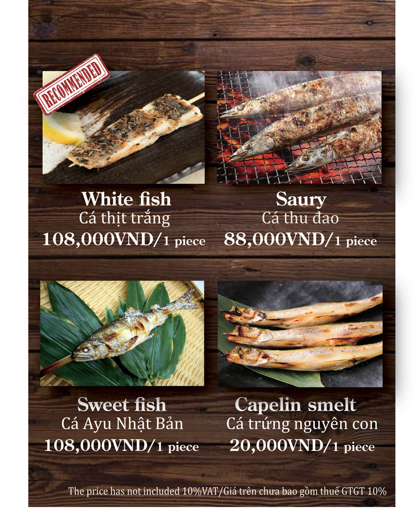 Menu G-Crab - Nhà hàng Hải Sản 49 