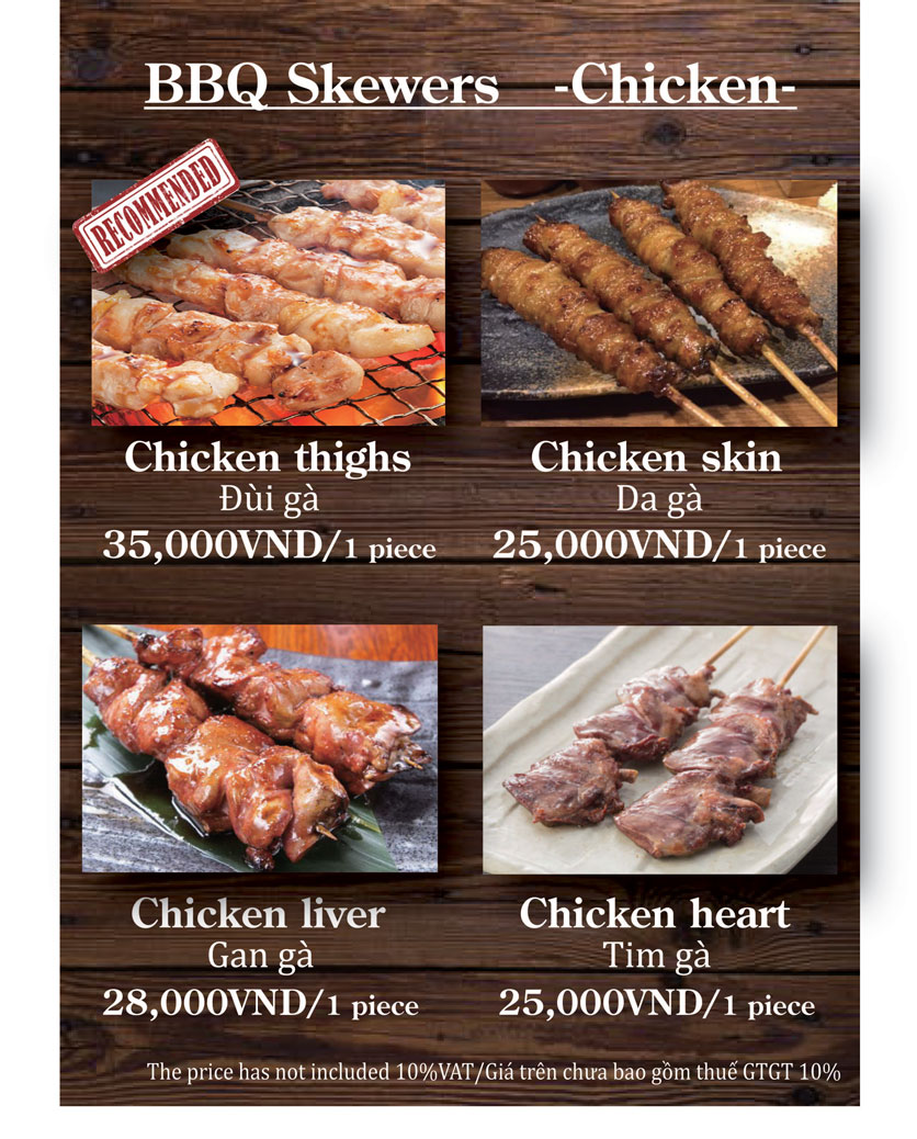 Menu G-Crab - Nhà hàng Hải Sản 50 