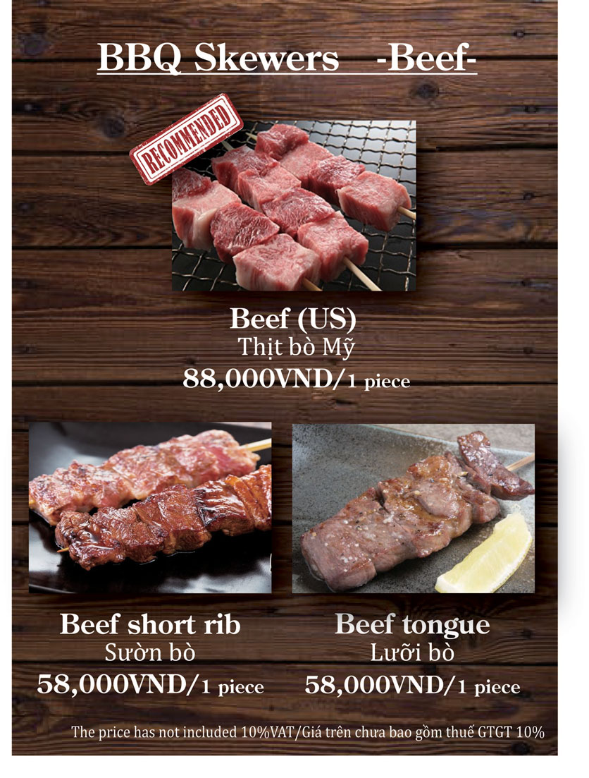 Menu G-Crab - Nhà hàng Hải Sản 52 