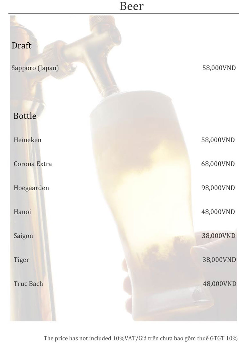 Menu G-Crab - Nhà hàng Hải Sản 57 