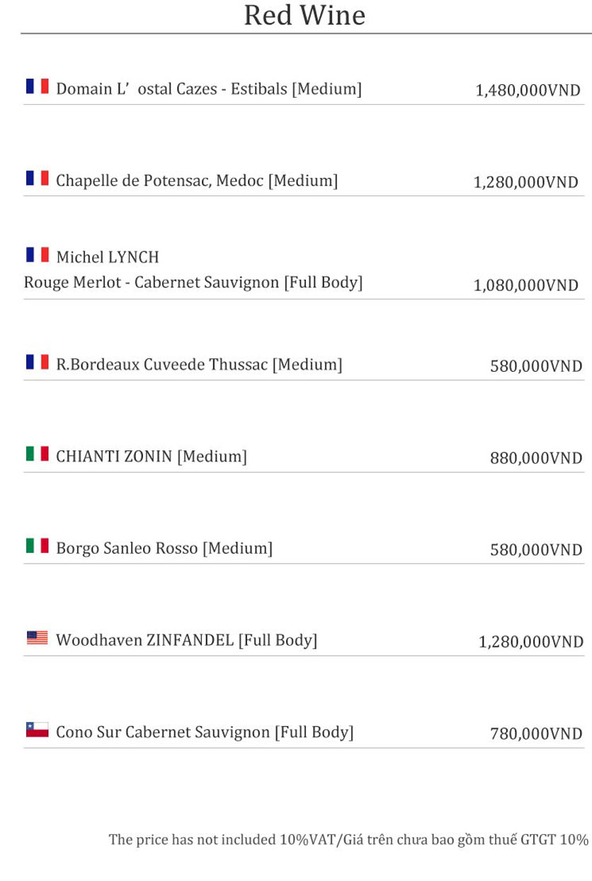 Menu G-Crab - Nhà hàng Hải Sản 59 