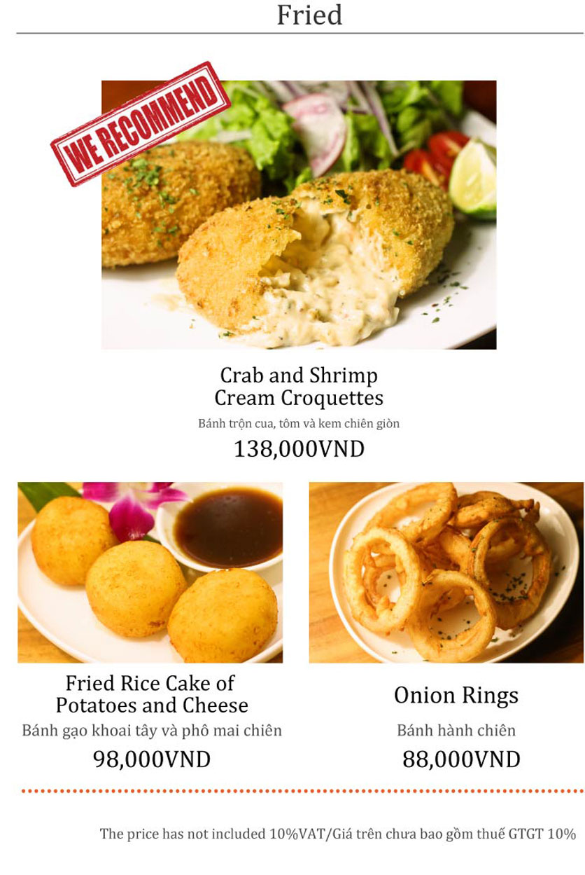Menu G-Crab - Nhà hàng Hải Sản 20 