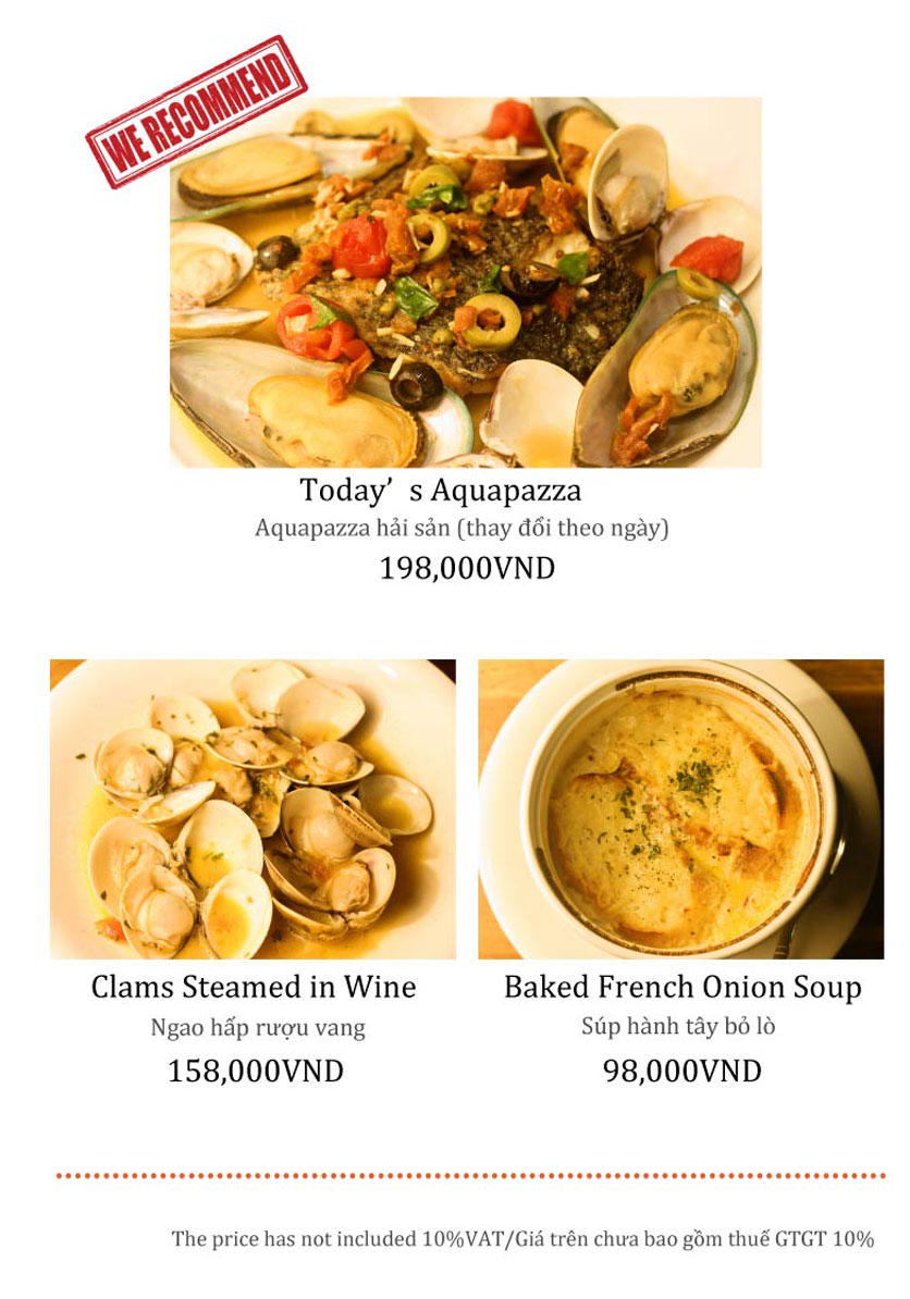 Menu G-Crab - Nhà hàng Hải Sản 23 