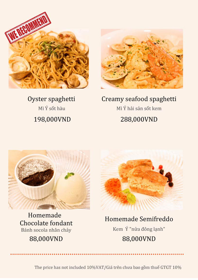 Menu G-Crab - Nhà hàng Hải Sản 31 