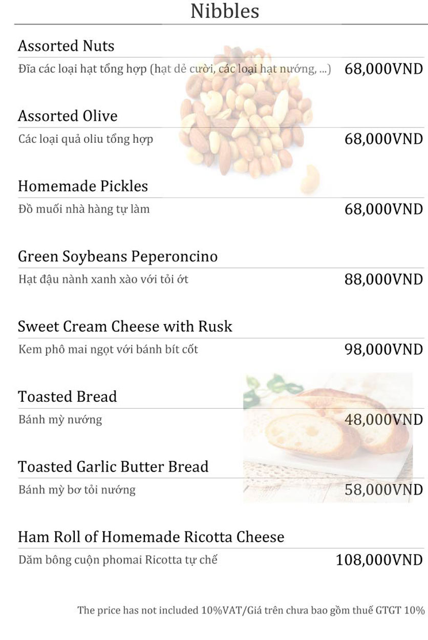 Menu G-Crab - Nhà hàng Hải Sản 14 