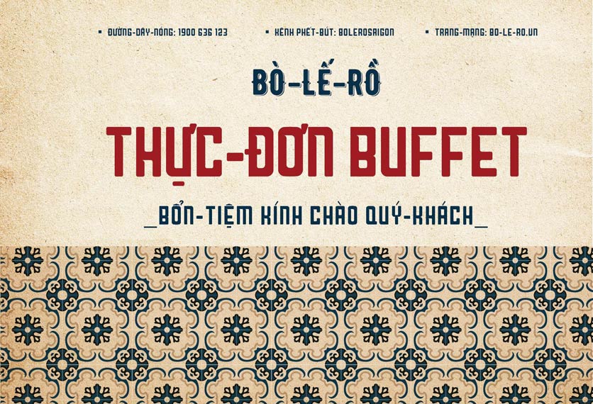 Menu Bò Lế Rồ - Cao Thắng 1
