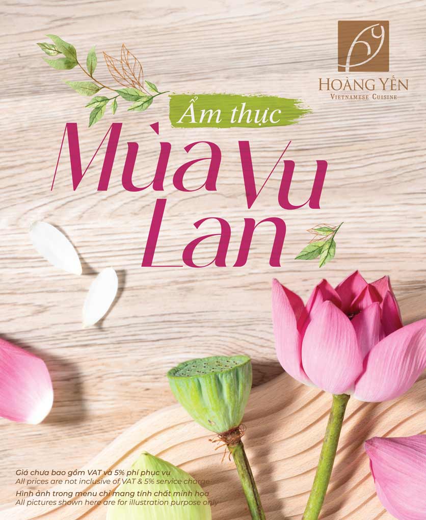 Menu  Hoàng Yến Vietnamese Cuisine - Garden Mall 1 