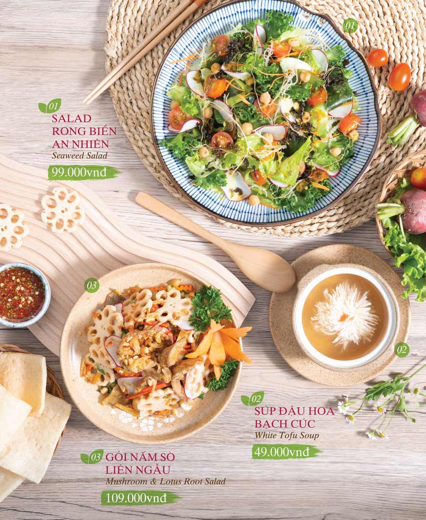 Menu  Hoàng Yến Vietnamese Cuisine - Garden Mall 2 