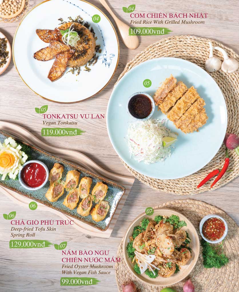 Menu  Hoàng Yến Vietnamese Cuisine - Garden Mall 3 