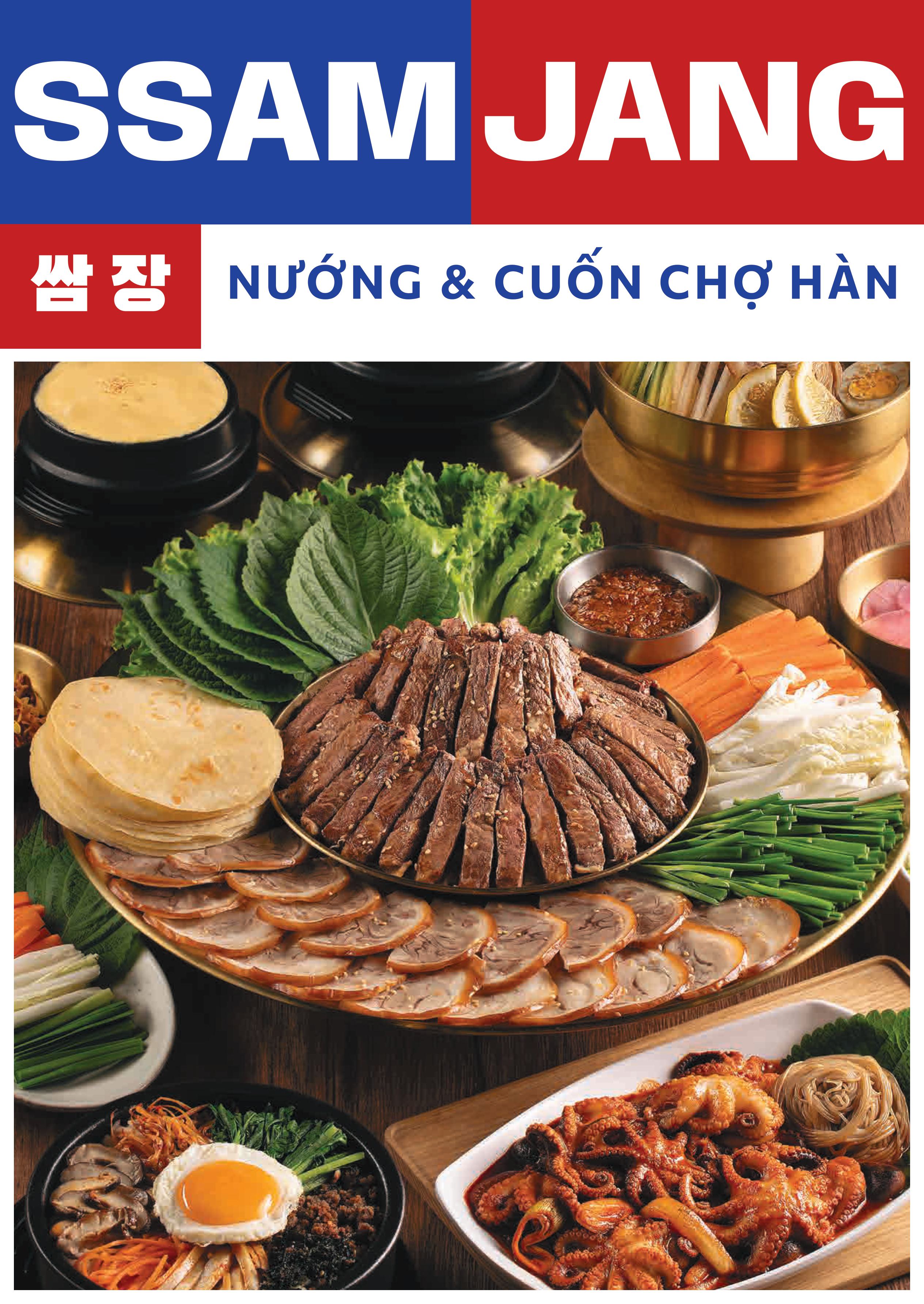 Menu SSamjang - Cuốn Hàn Quốc - Go! Thăng Long 1