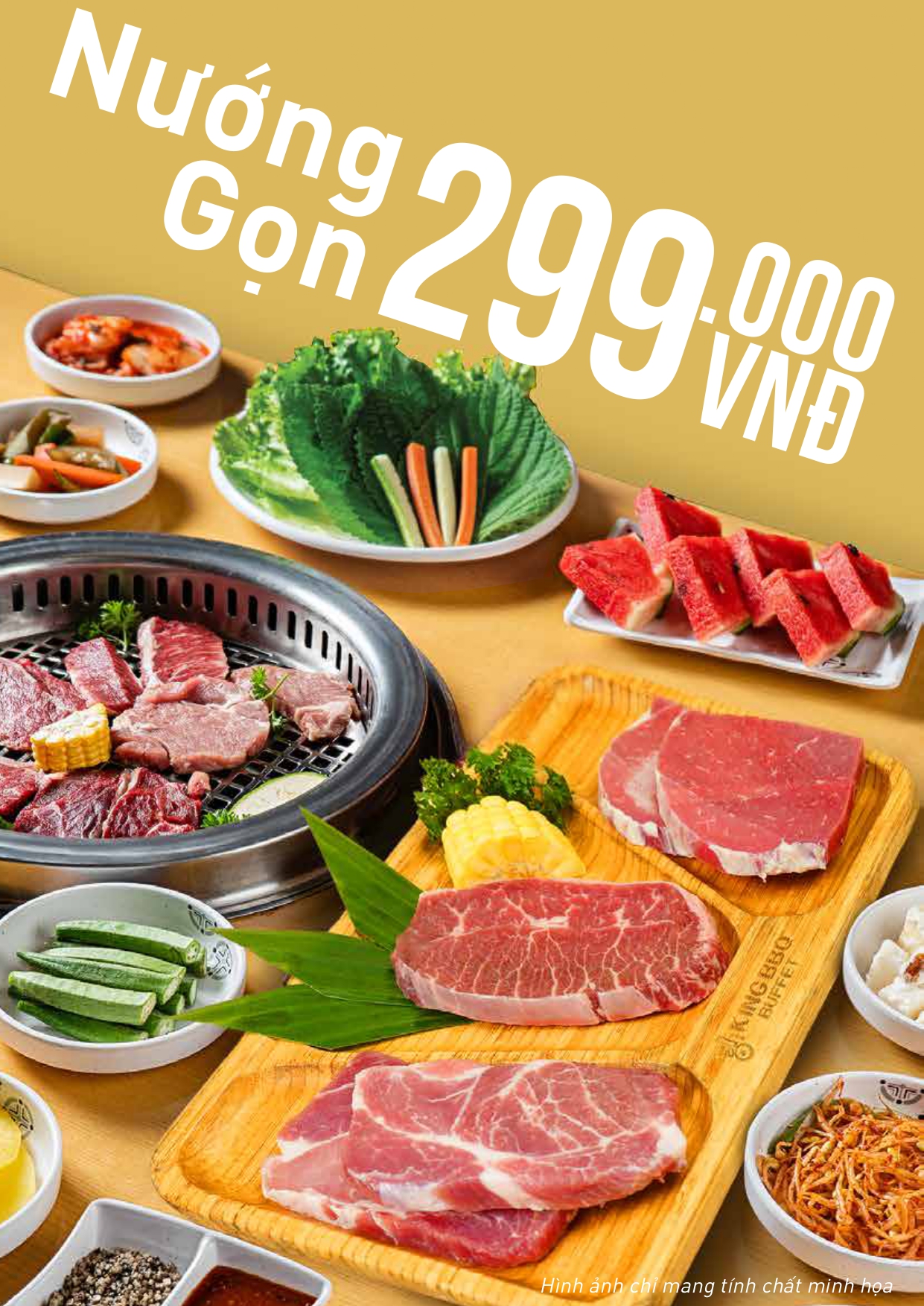 Menu King BBQ Buffet - Vạn Hạnh Mall 2