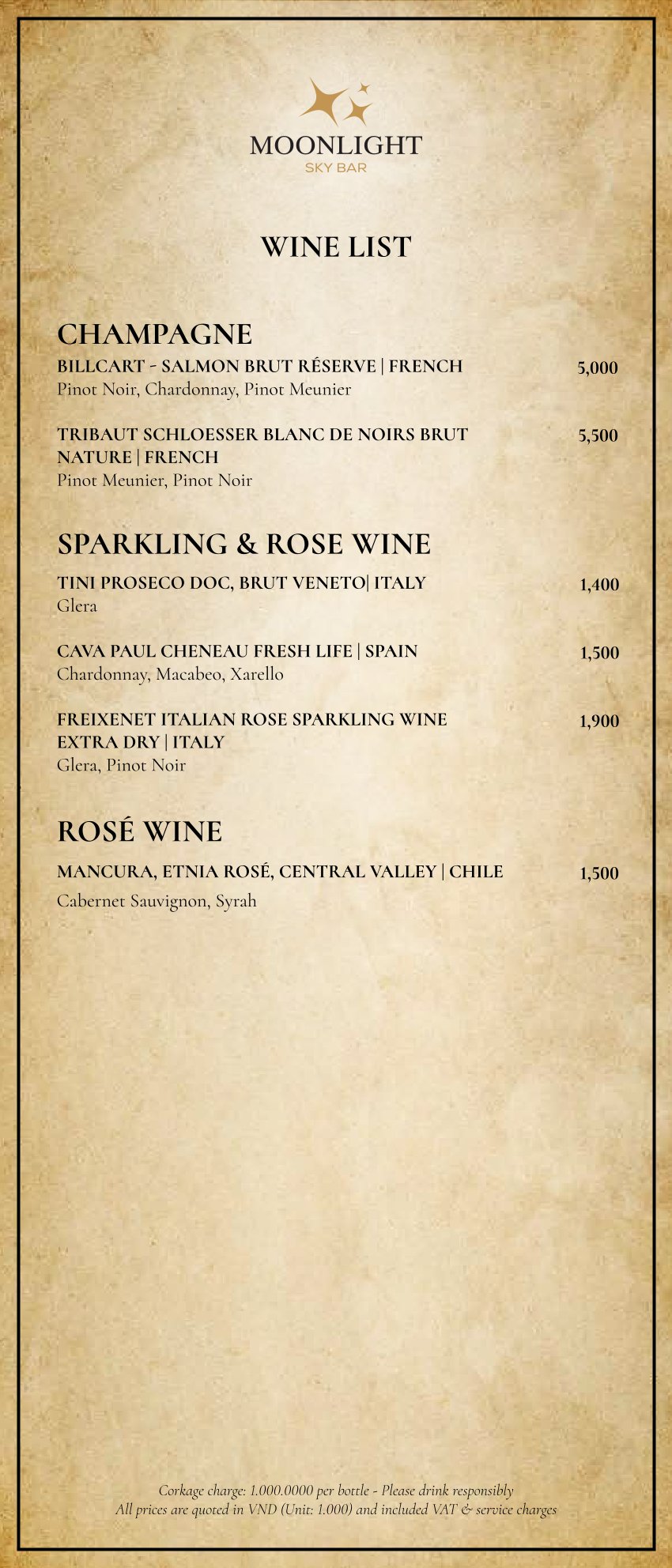 Menu Phù Đổng - Thái Hà 10 