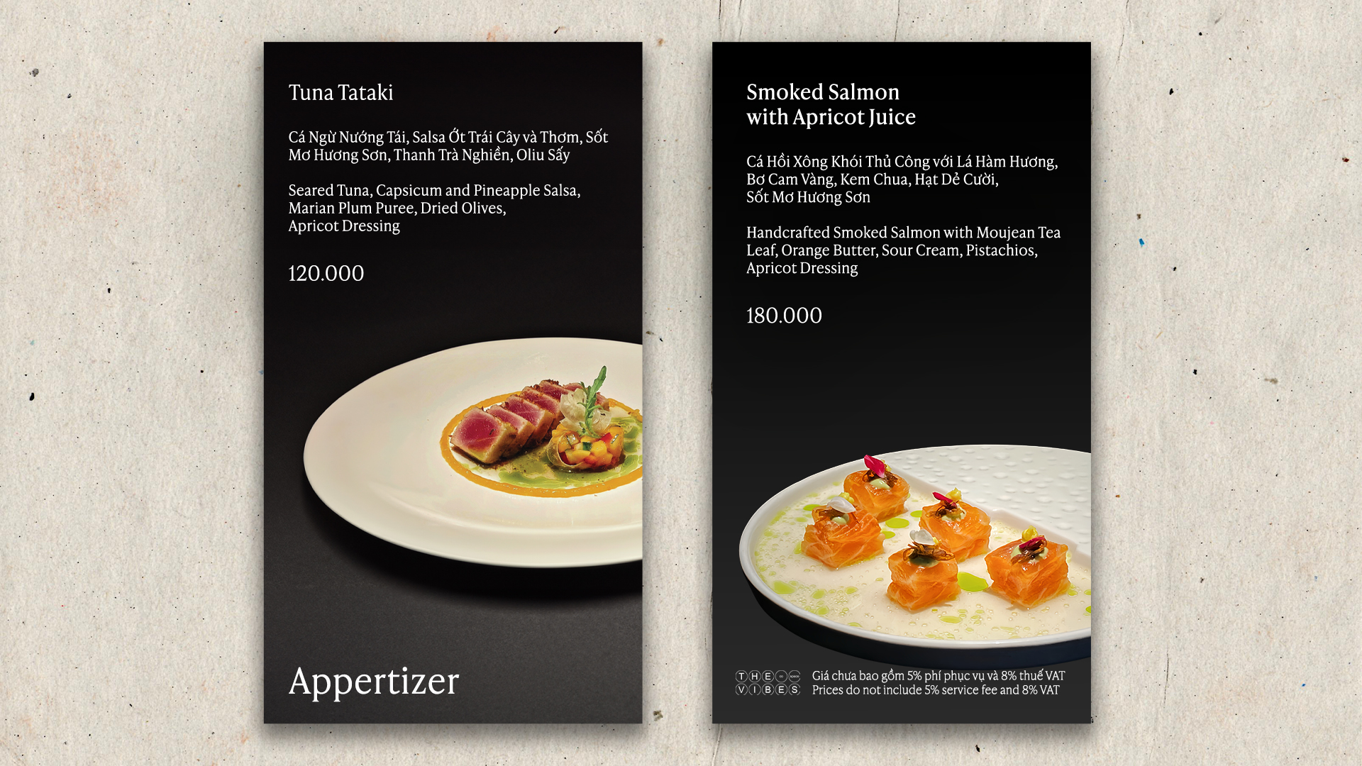 Menu The V Fusion - An Phú 5