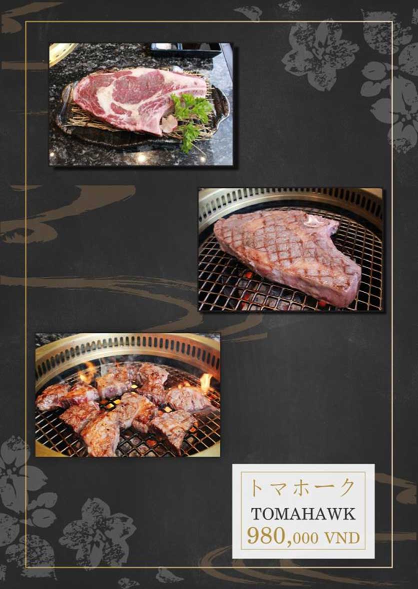 Menu Japanese BBQ J - Nguyễn Đình Chiểu 5