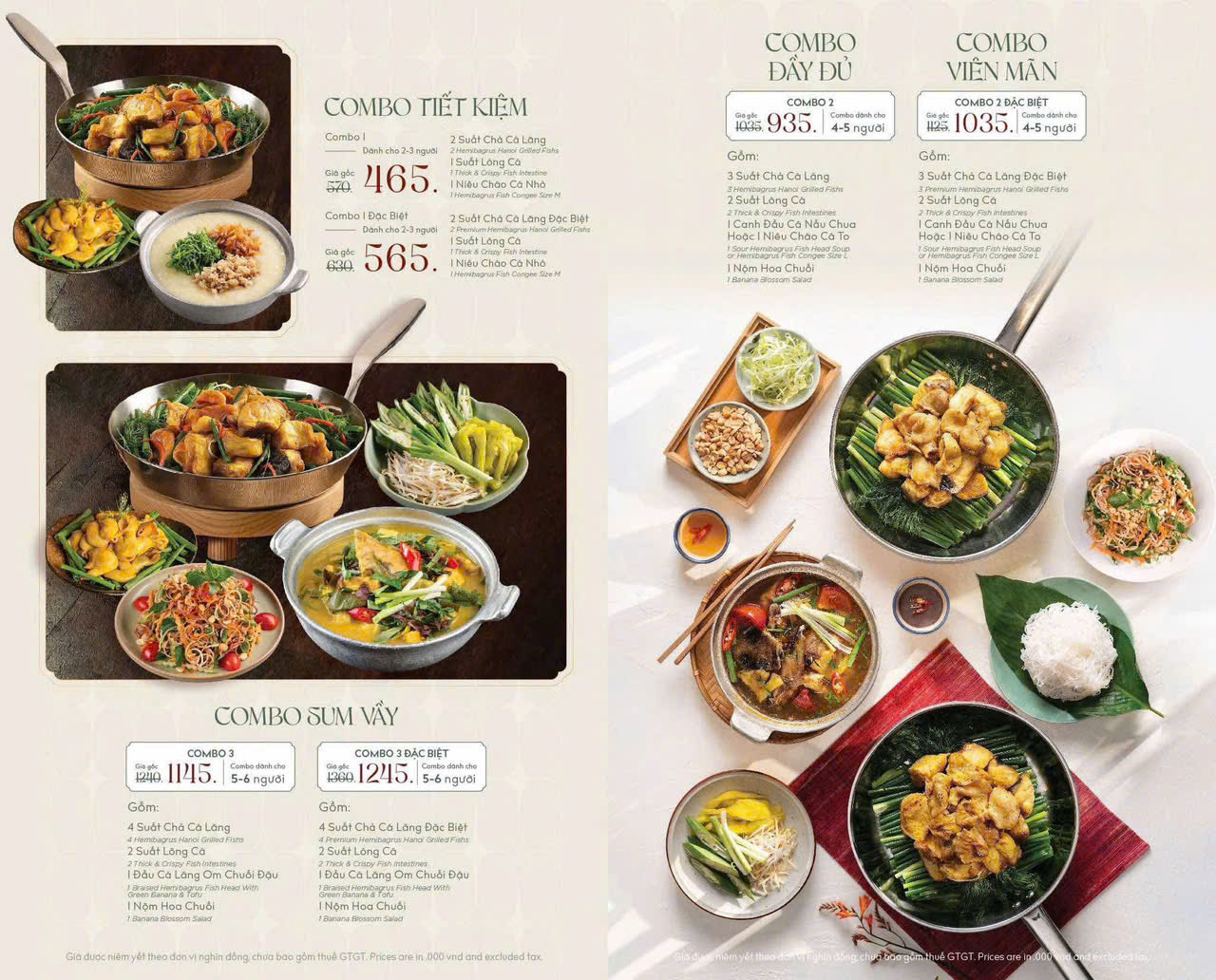 Menu Chả Cá Hàng Sơn - Aeon Mall Tân Phú Celadon 1