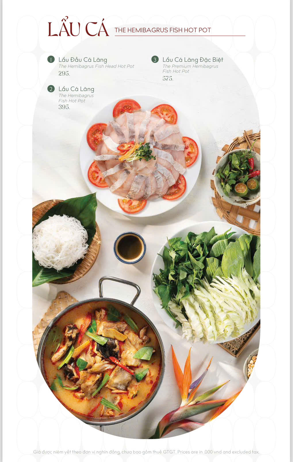 Menu Chả Cá Hàng Sơn - Aeon Mall Tân Phú Celadon 4