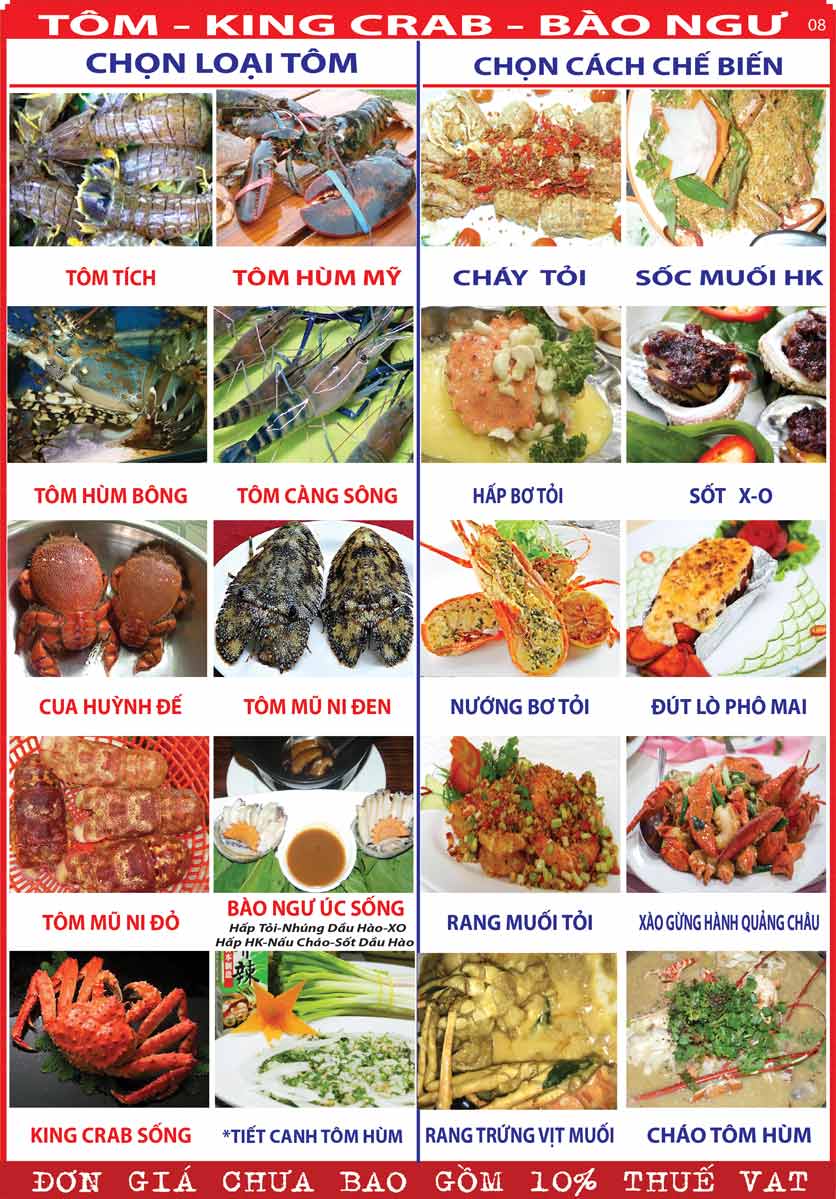 Menu Hàng Dương Quán - Quận 1  10 