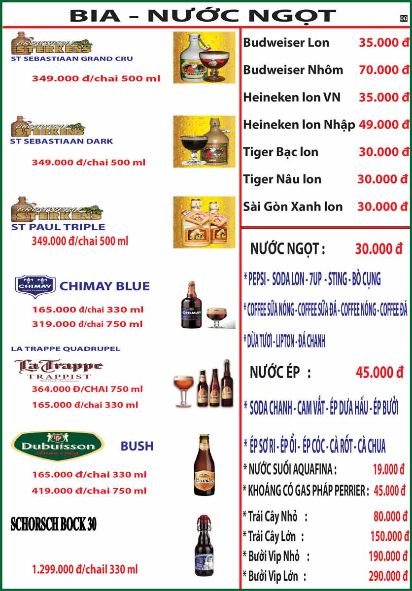 Menu Hàng Dương Quán - Quận 1  18 